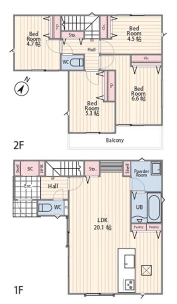 逗子市逗子２丁目の新築一戸建