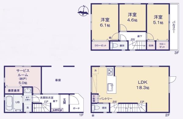 横浜市金沢区富岡東1丁目の新築一戸建