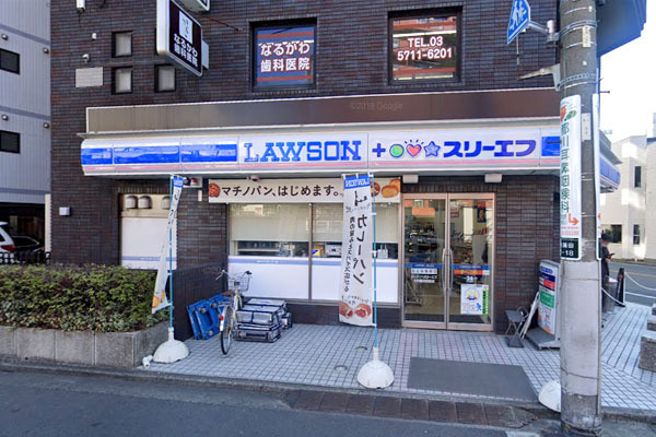 西蒲田さんろーどダイヤモンドマンション(ローソン・スリーエフ大田蓮沼駅前店)