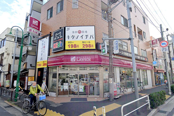 セザール上野毛ガーデン(ナチュラルローソン上野毛一丁目店)