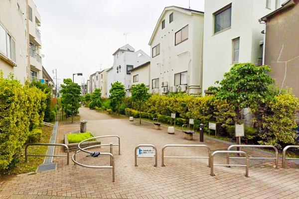 品川区小山2丁目の土地(不動前緑道公園)