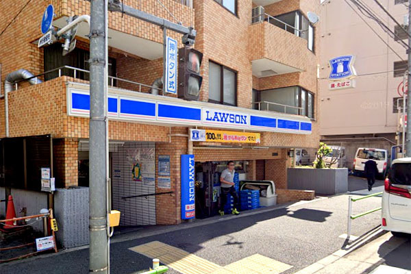 サンウッド三田綱町(ローソン麻布三ノ橋店)