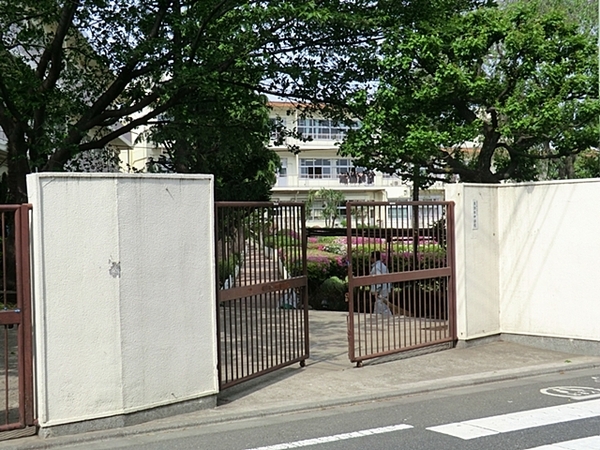 大田区田園調布南の新築一戸建(大田区立東調布中学校)