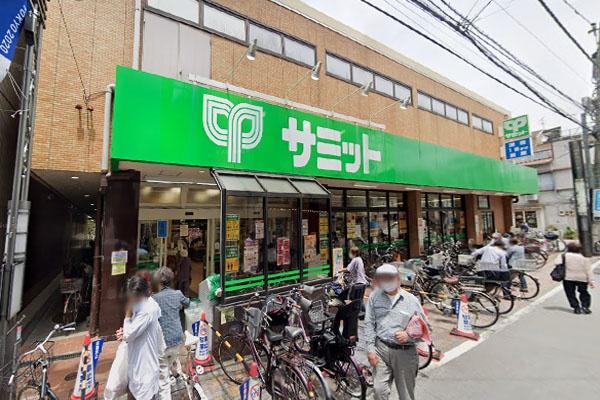 目黒区目黒本町4丁目の土地(サミットストア西小山店)