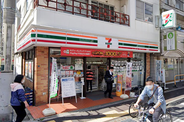 マンション雪谷テラス(セブンイレブン大田区東雪谷店)