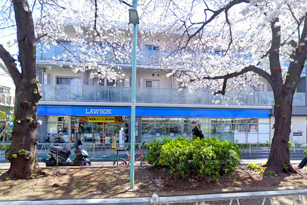 サクラティアラ目黒都立大(ローソン目黒平町二丁目店)