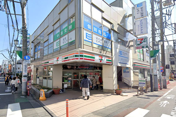 ディアナコート八雲(セブンイレブン目黒自由が丘1丁目北店)