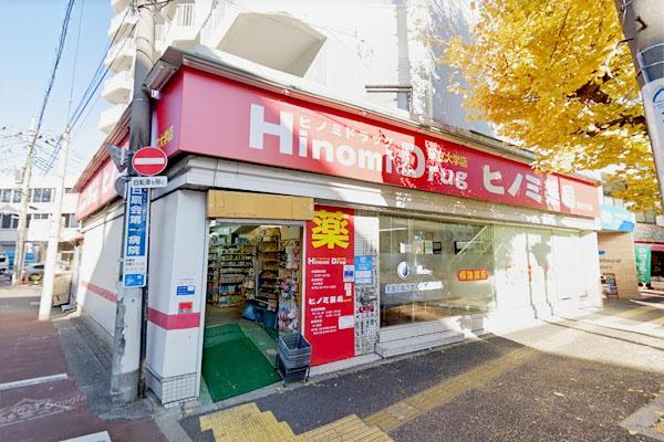 ディアナコート八雲(ヒノミドラッグ都立大学店)