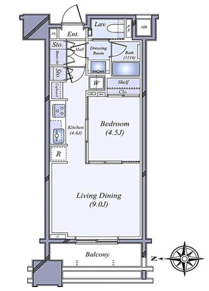 パークコート南麻布(間取り)