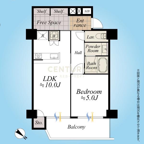 シャンボール弦巻(間取り)