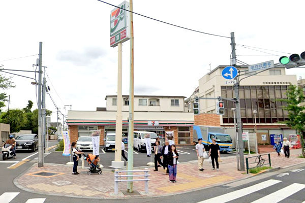 キャッスル共進マンション(セブンイレブン目黒鷹番1丁目店)