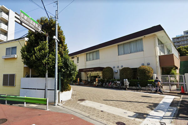 多摩川ビューハイツ(大田区立多摩川図書館)