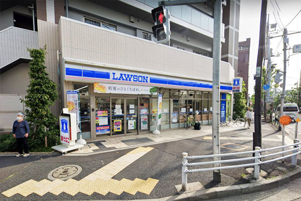 ライオンズマンション柿の木坂(ローソン柿の木坂二丁目店)