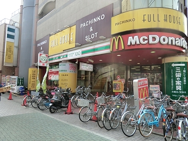 品川区豊町５丁目の土地(ローソンストア100戸越公園駅前店)