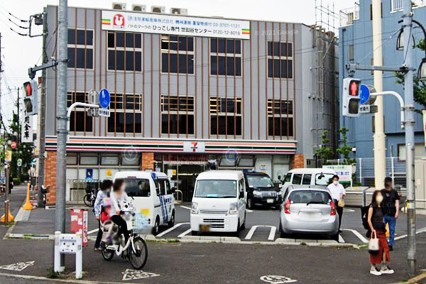 世田谷区深沢６丁目の土地(セブンイレブン世田谷日体大前店)