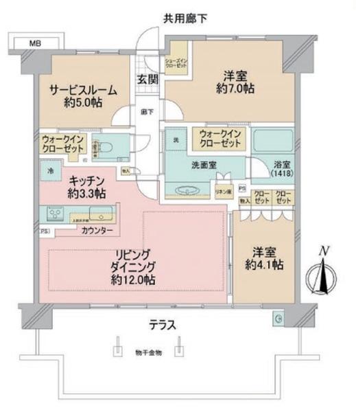 アールブラン武蔵新田