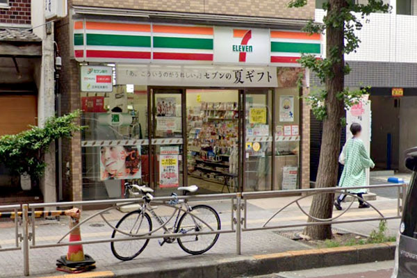 秀和幡ヶ谷レジデンス(セブンイレブン渋谷幡ケ谷駅前店)
