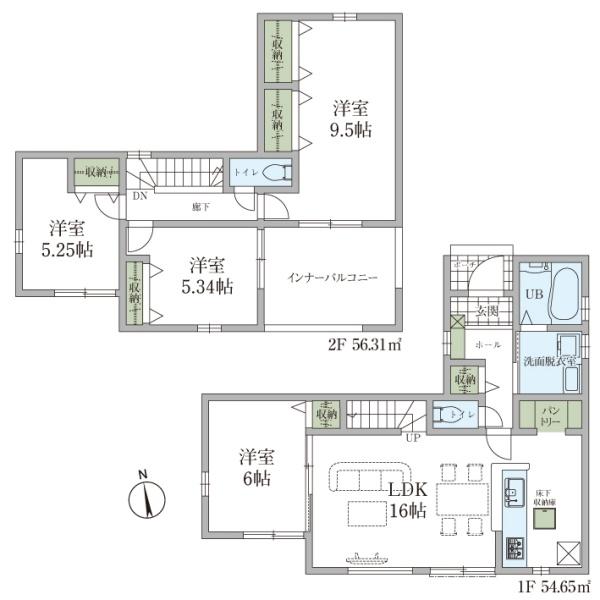 青梅千ヶ瀬町第8　2号棟