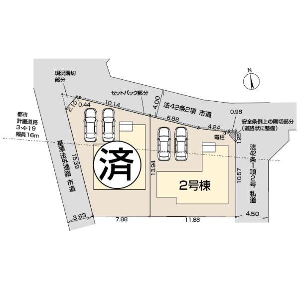 青梅千ヶ瀬町第8　2号棟