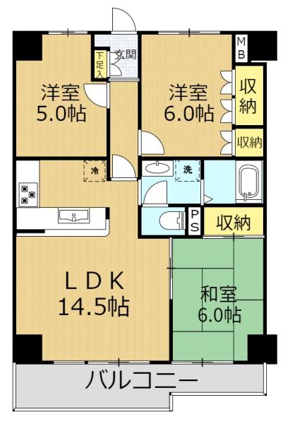 サンリバーハイツ河辺
