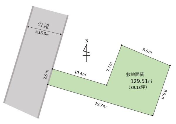 青梅市長淵7丁目売地