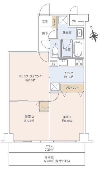 ダイアパレス河辺第2