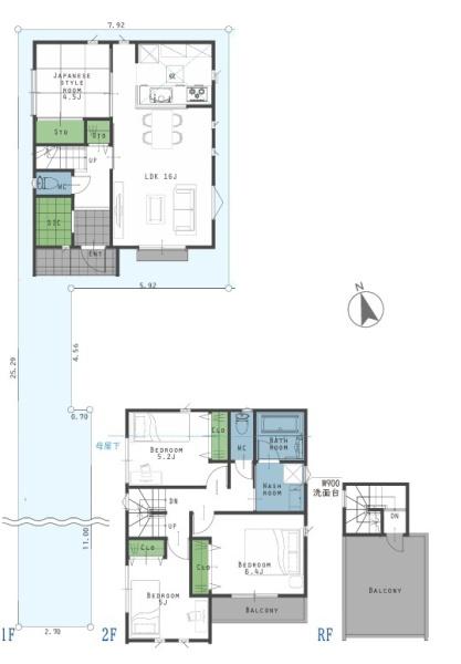 青梅市新町4期　2号棟