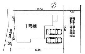 青梅大門第2 全1棟(区画図)