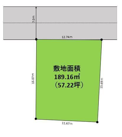 青梅市今井１丁目　売地