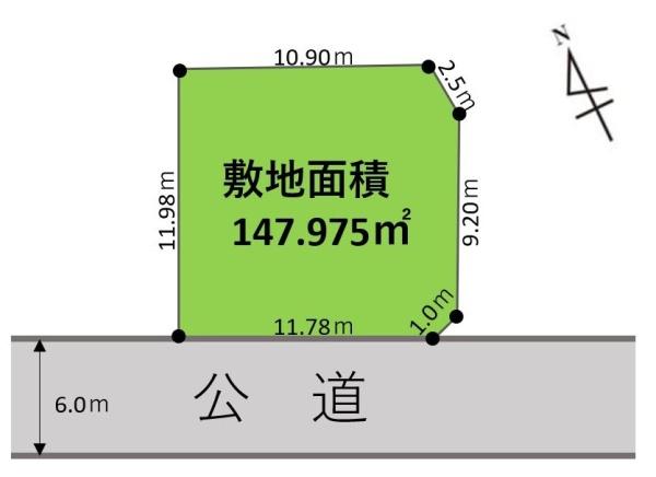 青梅市河辺町７丁目の土地