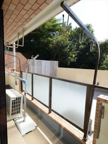 ライオンズマンション多摩川河辺(バルコニー)