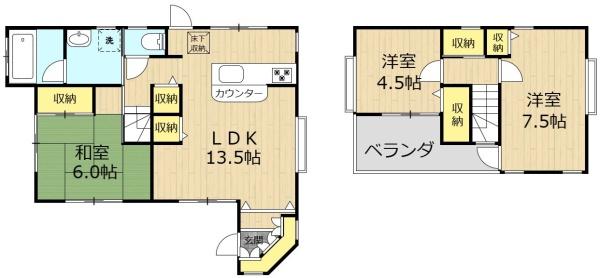 青梅市塩船　中古戸建