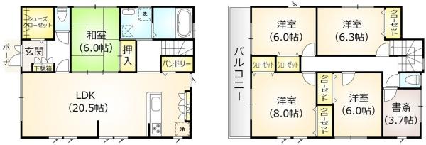 青梅市大門１丁目　戸建