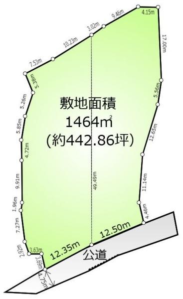 あきる野市小中野の土地