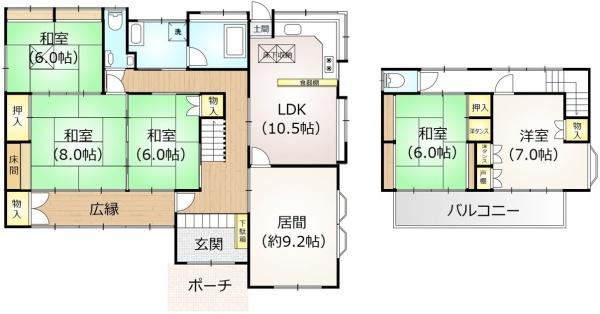 青梅市日向和田１丁目の中古一戸建て