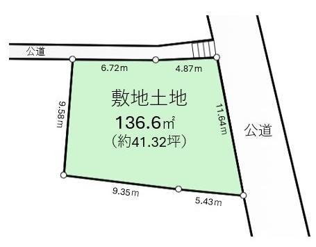 青梅市沢井３丁目の土地