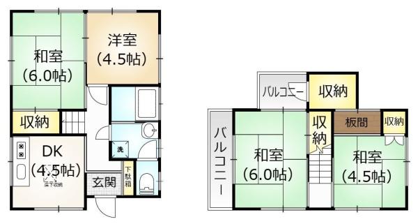 青梅市野上町２丁目の中古一戸建て