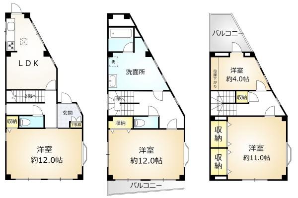 青梅市千ヶ瀬町５丁目の中古一戸建て