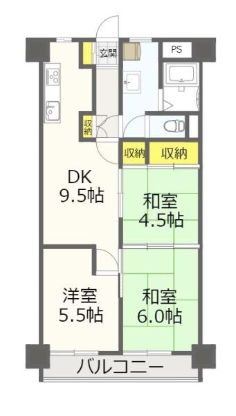 いづみハイツ滝不動2号棟