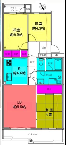 戸塚上矢部ハイツ