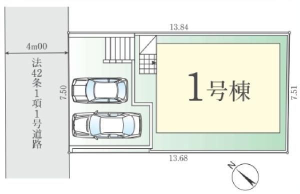 亀井野新築戸建1号棟