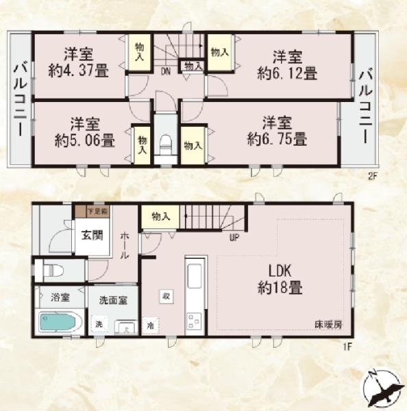 東海岸北4丁目新築戸建B号棟