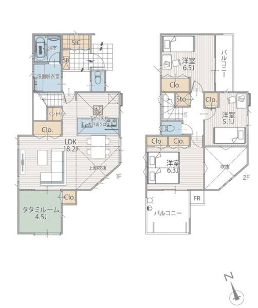 平戸5丁目新築戸建1号棟