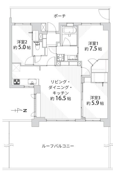サンクタス戸塚ラフィーネ