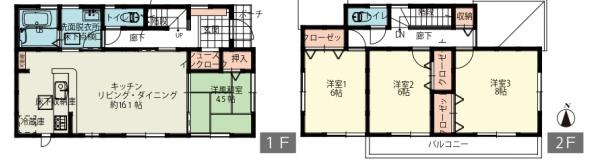 横浜市戸塚区汲沢５丁目の中古一戸建て