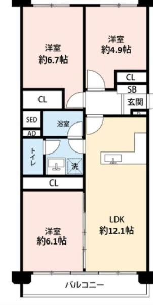 県ドリームハイツ23号棟