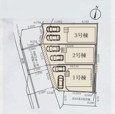 上飯田町新築戸建3号棟