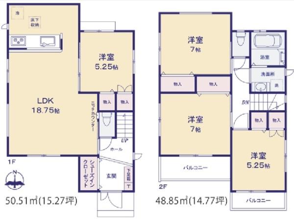 善行3丁目新築戸建3号棟