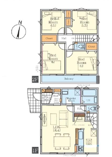 西富２丁目新築戸建1号棟