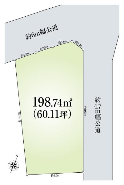 西鎌倉4丁目売地
